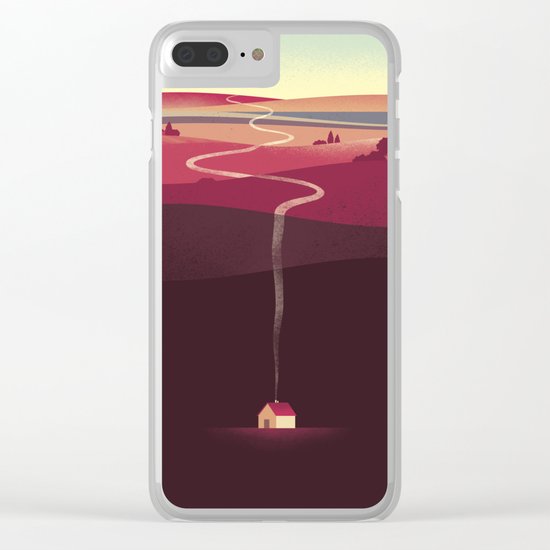 Long Way Home Clear iPhone Case