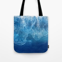 Dark blue ocean Tote Bag