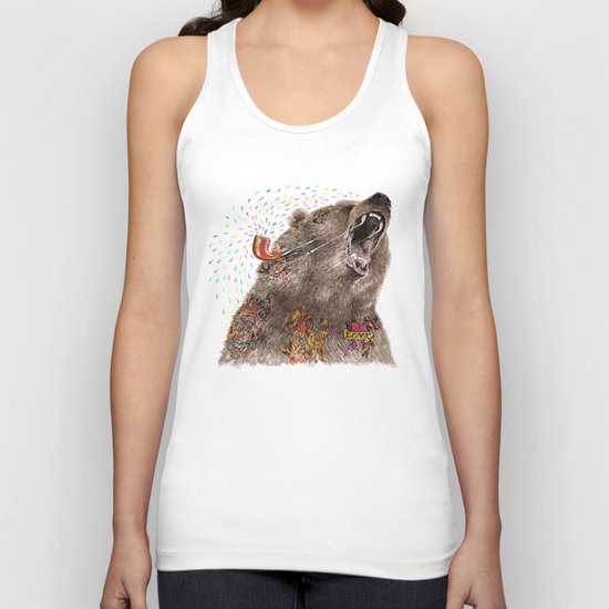 Angry Bear II Unisex Tank Top