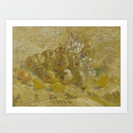 van gogh still life with quinces