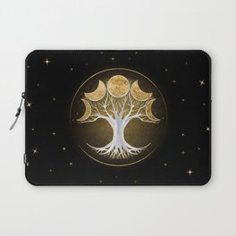 Tree of life and moons Laptop Sleeve