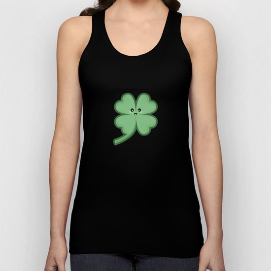 Kawaii Clover Unisex Tank Top