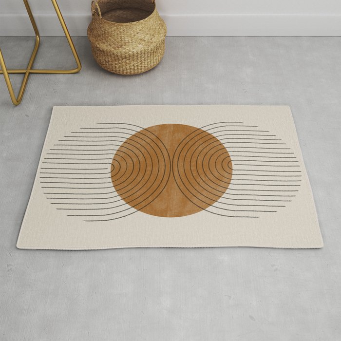 Perfect Touch  Mid Century Modern Rug