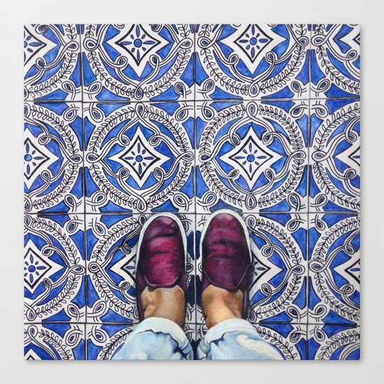 Art Beneath Our Feet - Ancona, Italy Canvas Print