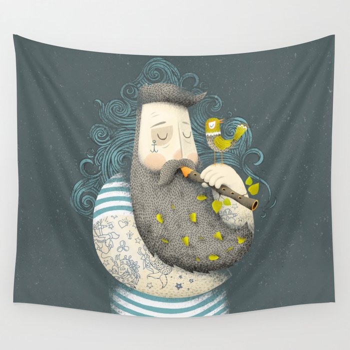 Bird Wall Tapestry