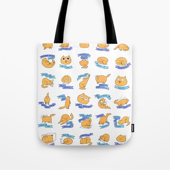 CAT MOVES Tote Bag