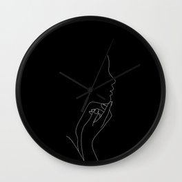 Profile illustration - Jemma Wall Clock
