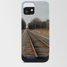 Train Tracks iPhone Card Case