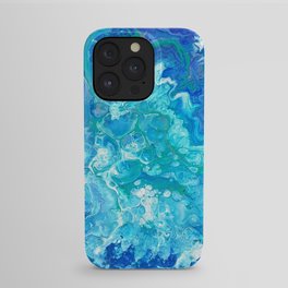 Aqua Ocean Blue iPhone Case