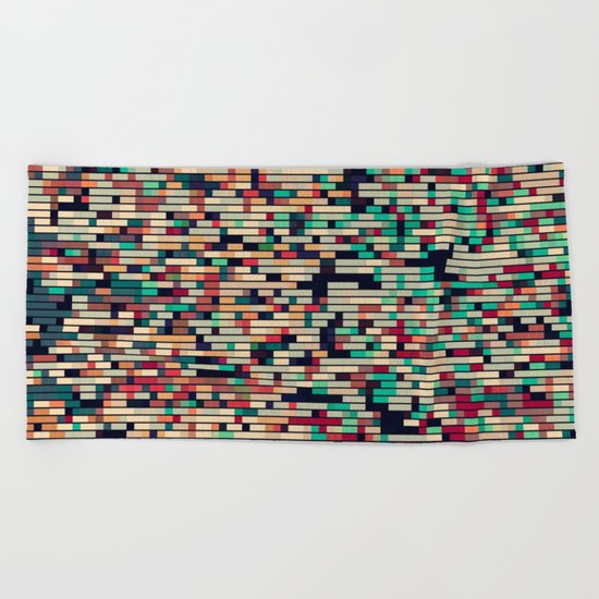 Pixelmania VIII Beach Towel