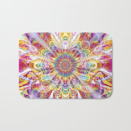 Psychedelic Soiree Bath Mat