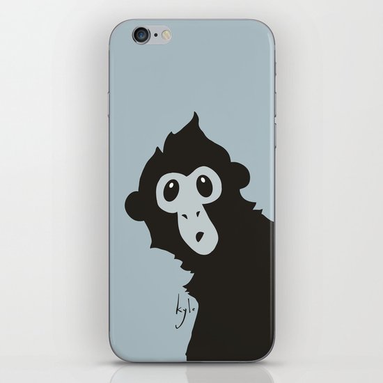 Spider Monkey - Peekaboo! iPhone Skin