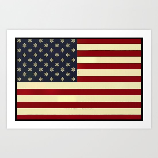 UNITED - 040 Art Print