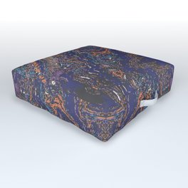 BANDED IRON FORMATION Outdoor Floor Cushion