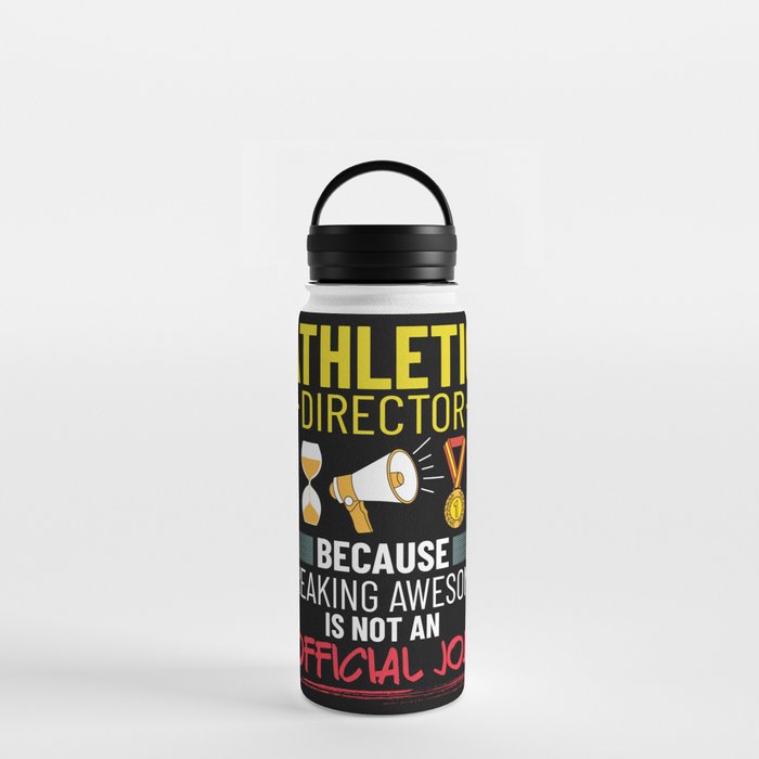 Athletic Director Training Coach Program Team Water Bottle