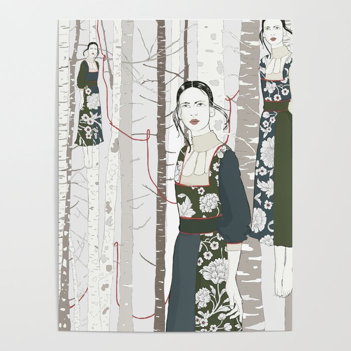 Winter Forest Poster