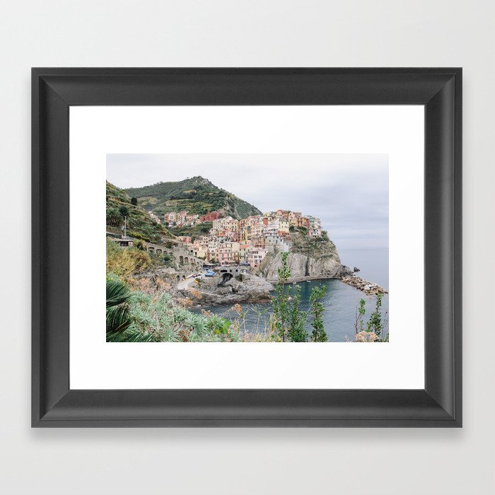 Manarola, Cinque Terre, Italy Framed Art Print