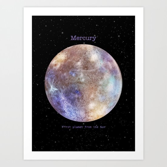 Mercury Art Print