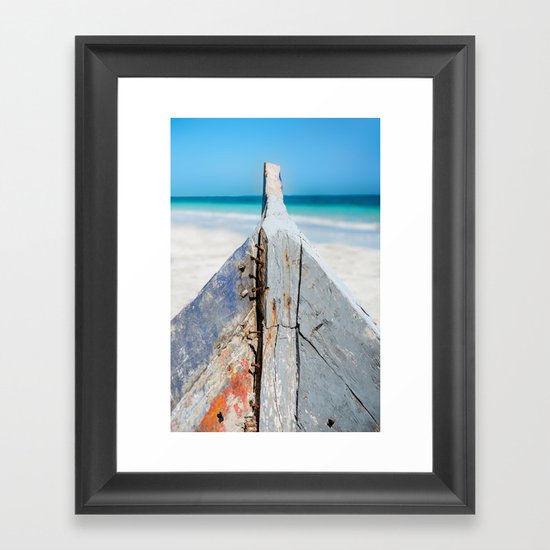 CONTRAST Framed Art Print