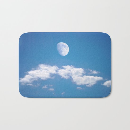 Daytime - Gibbous Moon Bath Mat