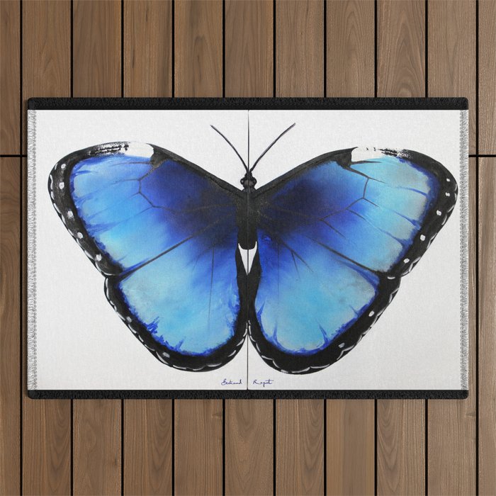 Butterfly Outdoor Rug