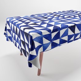 Triangle Grid ultramarine Tablecloth