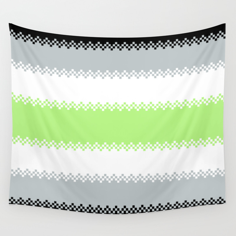 Pixel Pride Agender Pride Flag Wall Tapestry By Rogueonethousan Society6 Pixel Pride Agender Pride Flag Wall Tapestry By Rogueonethousan Society6