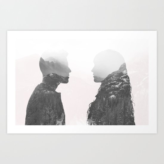 One in the Same Art Print