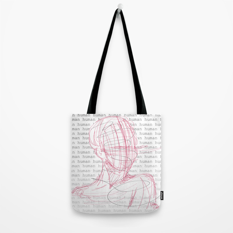 Powder Puff Pink Tote Bag by TintoDesigns - Fine Art America
