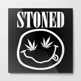 Stoner Girl Stoner Gift Metal Print | Stonermadness, Stonergift, Stonerpipe, Stonerclothes, Stonergiftbox, Stonerposter, Stonertshirt, Graphicdesign, Stonergirl, Stonershirt 