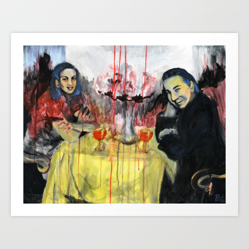 Can T Trust Us Bela Lugosi And Lillian Arch Art Print By