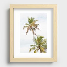 Floridian Palms #1 #tropical #wall #art #society6 Recessed Framed Print