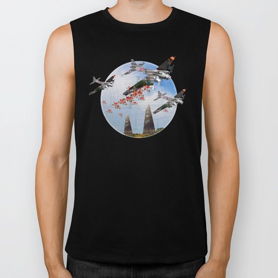 Surreal Living 35 · The Invasion · Crop Circle Biker Tank