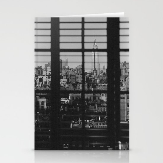 Through The Blinds Stationery Cards