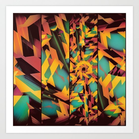 Delayed Impact Art Print