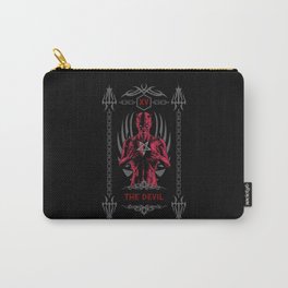 The Devil XV Tarot Card Carry-All Pouch