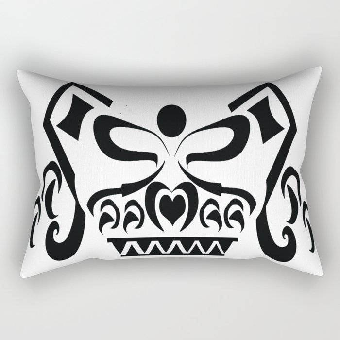 Totem Bear Rectangular Pillow