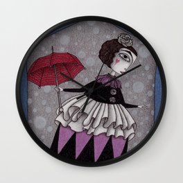 The Red Shoes Wall Clock