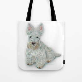 Wheaten Scottish Terrier Tote Bag