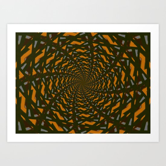 Nectar Nebula Art Print