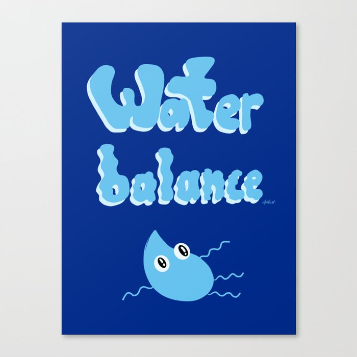 Water Balance Canvas Print