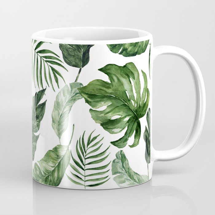 Tropical Leaf Coffee Mug