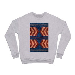 Chevron Tapestry Crewneck Sweatshirt