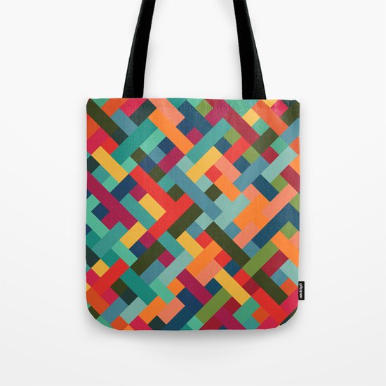 Weave Pattern Tote Bag