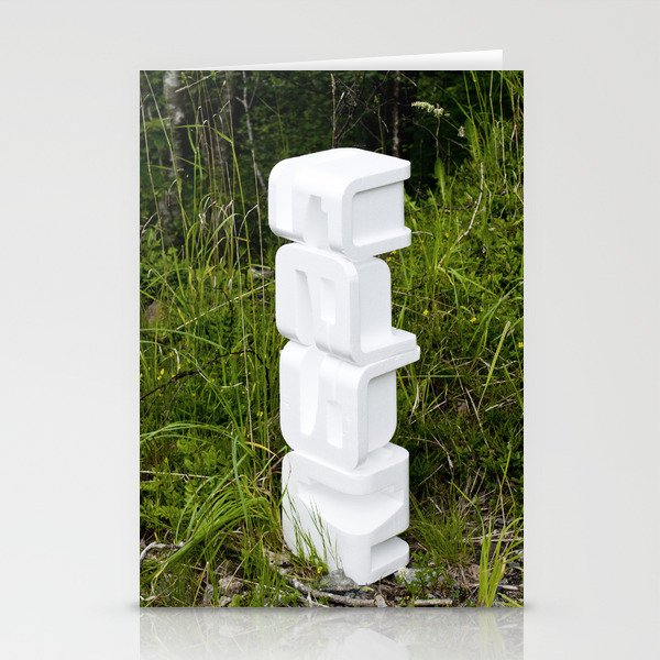 Untitled (iMac Styrofoam) Stationery Cards