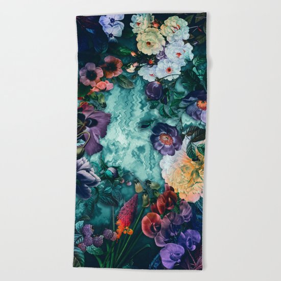 Dream garden Beach Towel