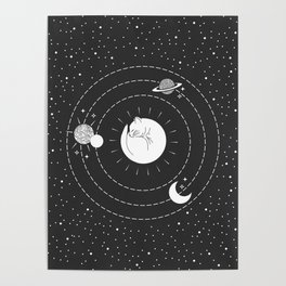 The Space Cat Poster
