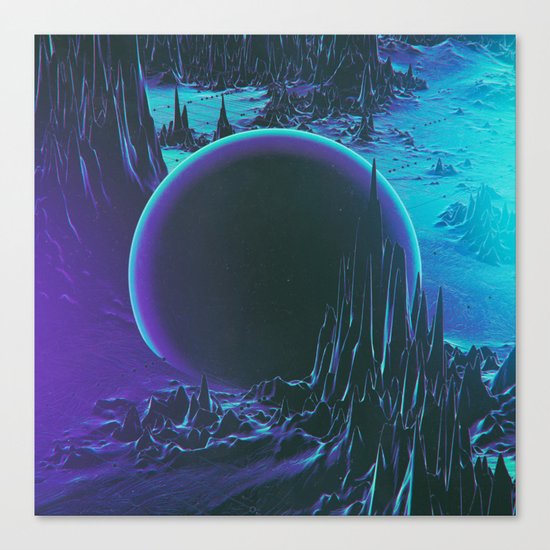 PURPLE MOUNTAINS MAJESTY (everyday 12.30.15) Canvas Print