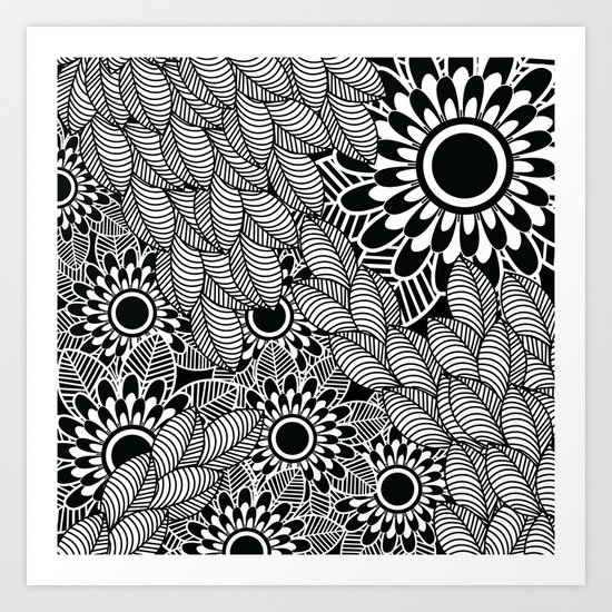 Pattern K Art Print