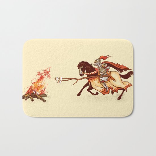 Marshmallow Joust Bath Mat